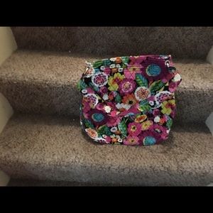 Vera Bradley Holiday Tote In V Va Bloom pattern